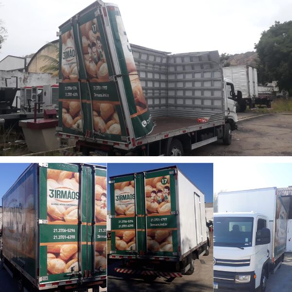 Mecânico em oficina de manutenção de caminhões